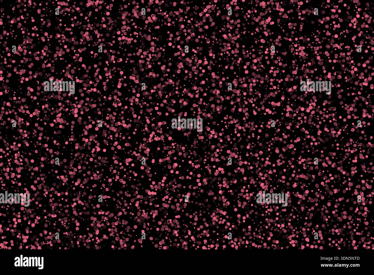Red bubbles chaotic circles abstract background vector design Stock Vector