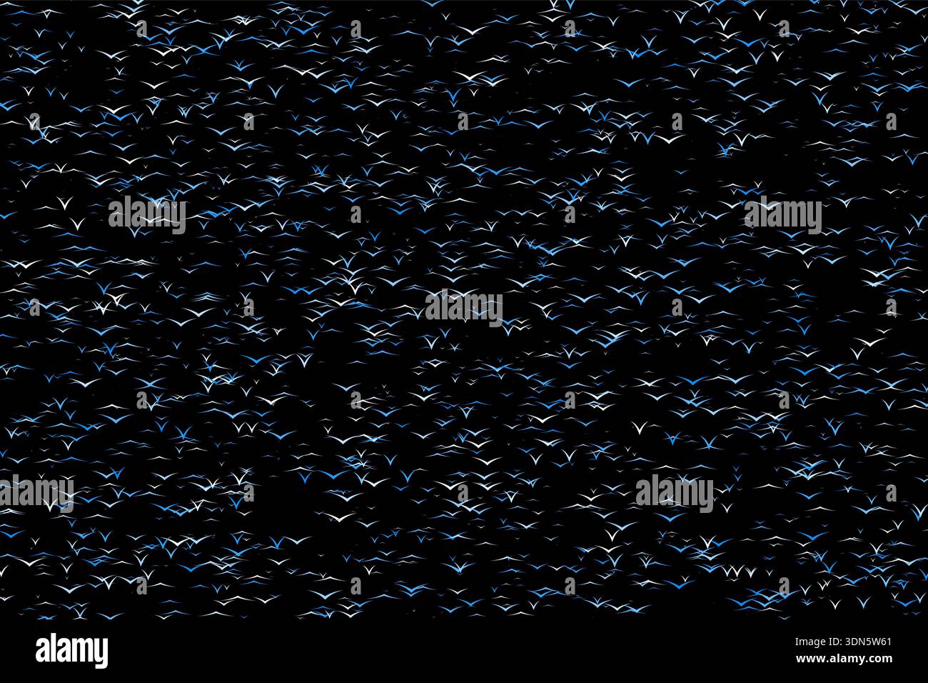 flying birds abstract background wallpaper Stock Vector
