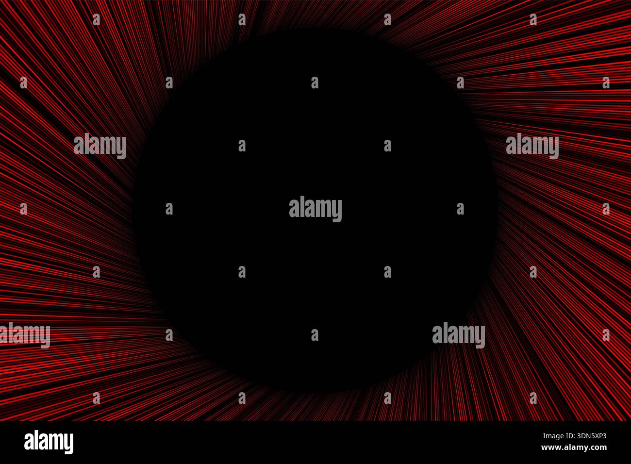 light rays abstract circle background Stock Vector