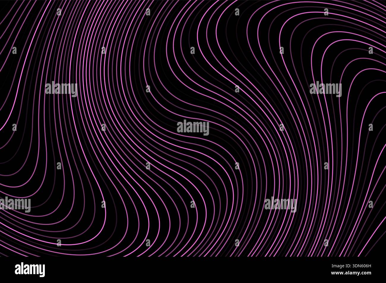 wavy line curves abstract wave background Stock Vector