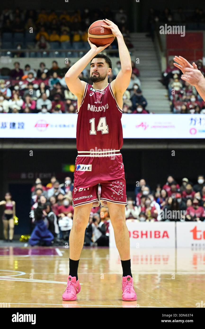 Dusan Ristic (Brave Thunders), FEBRUARY 7, 2026 - Basketball : 2025-26 ...
