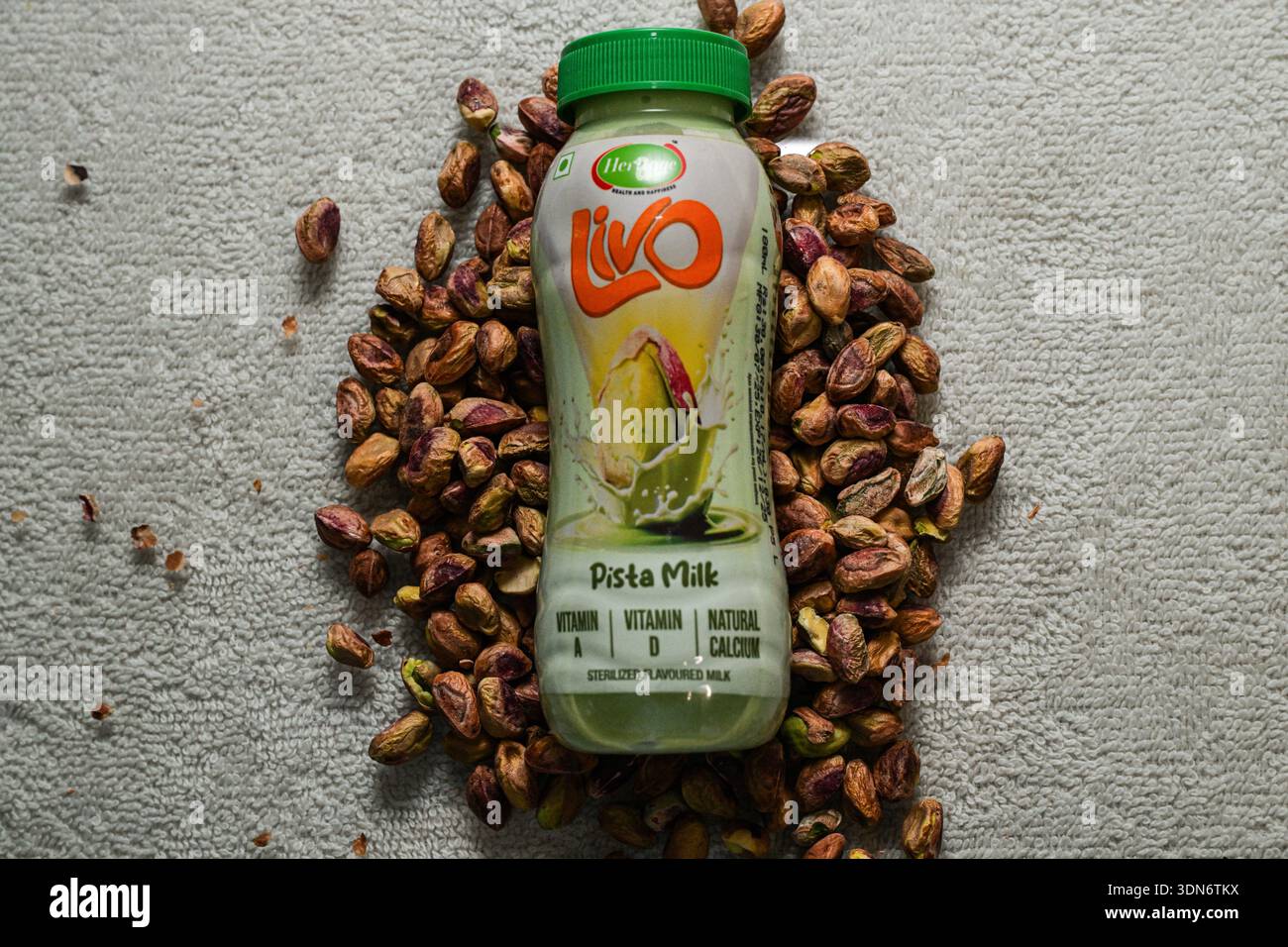 Product Shoot [Heritage Flavoured Milk] Stock Photo