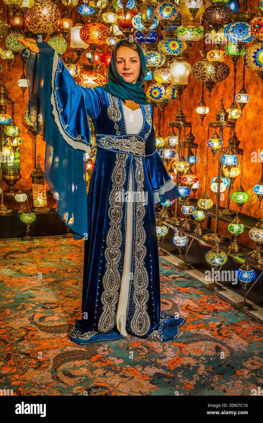sachin and babi light blue dress Embroidered Caftan Sequin Abaya Turkish Long Dress Robe  Maxim Creation