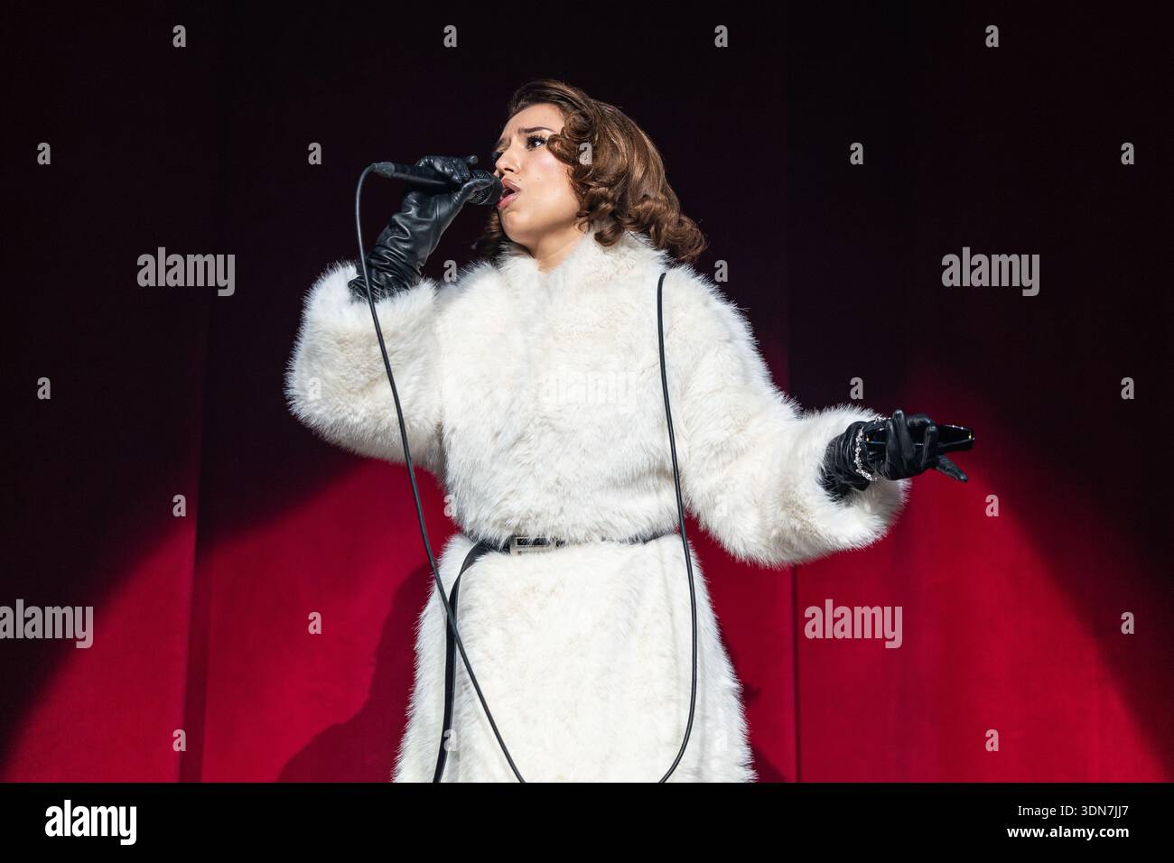 Raye performing live on 5 February 2026 in Oslo, Norway Stock Photo - Alamy