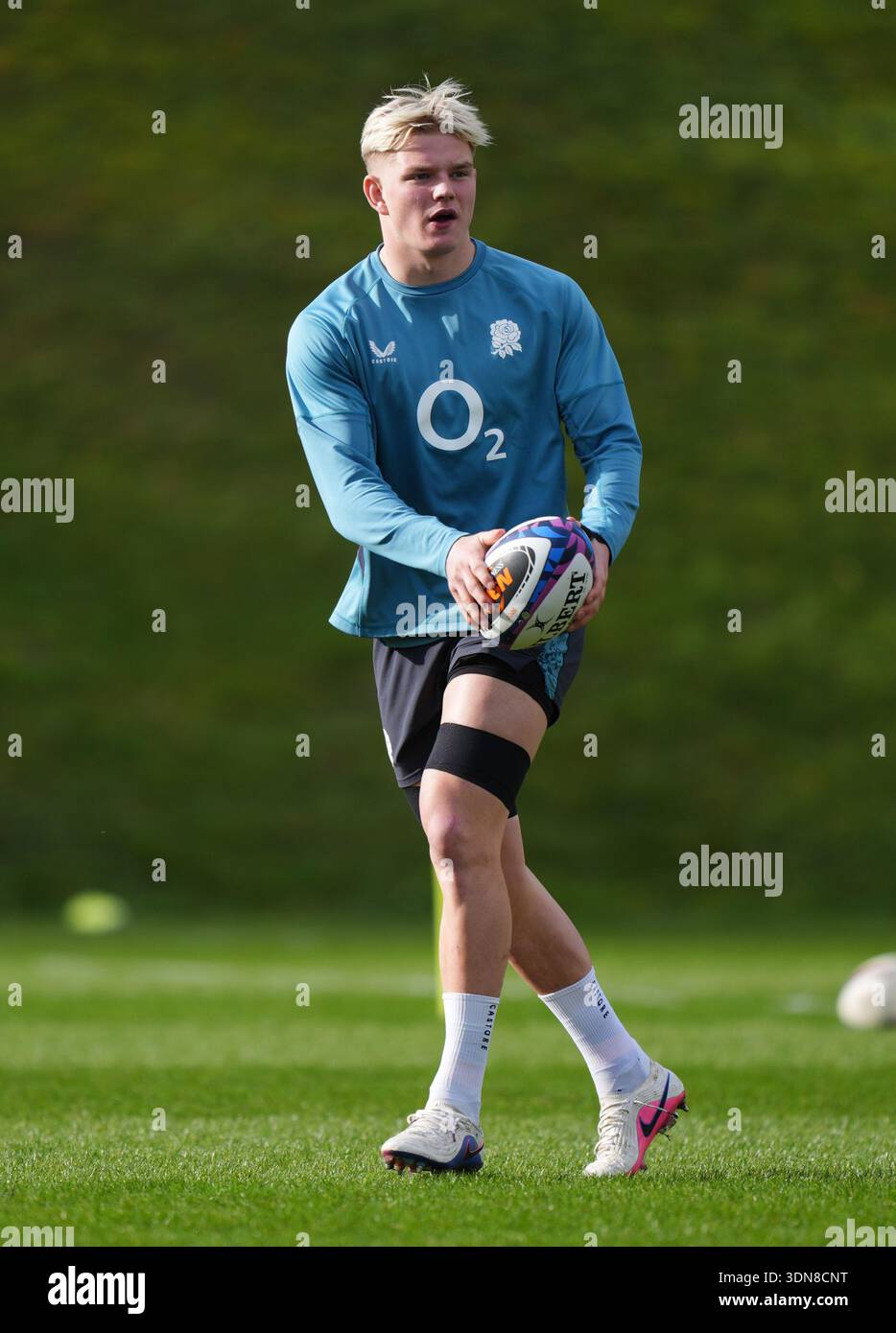 England's Henry Pollock during a training session at the England Rugby ...