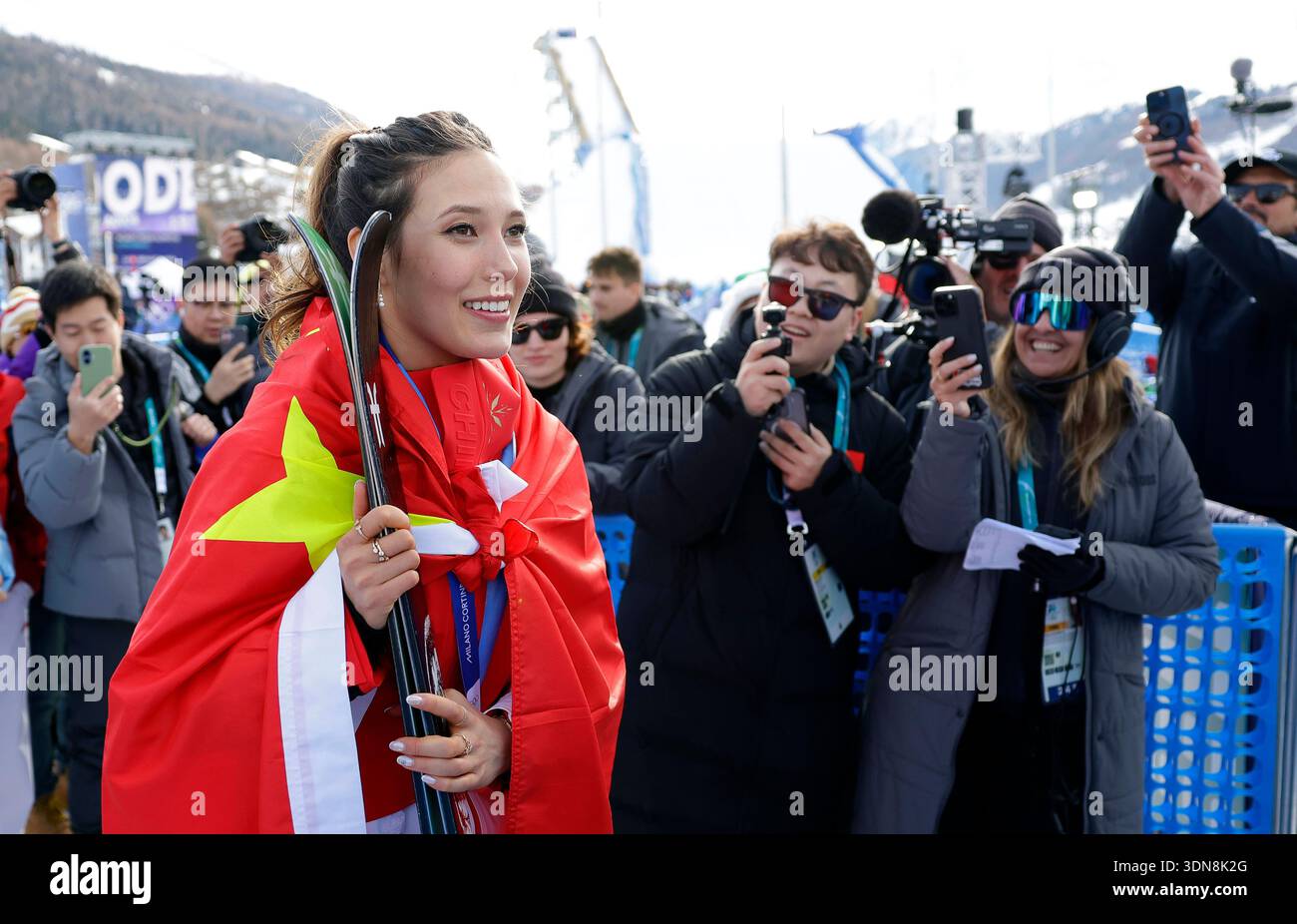 09 February 2026, Italy, Livigno: Olympia, Olympic Winter Games Milan ...