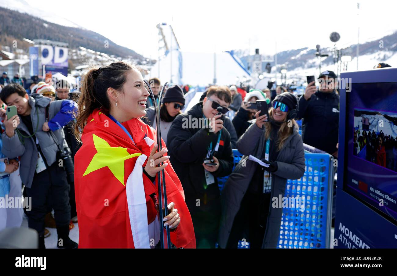09 February 2026, Italy, Livigno: Olympia, Olympic Winter Games Milan ...