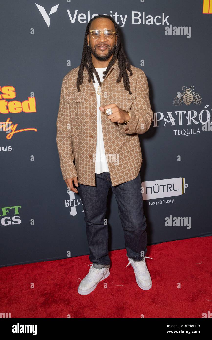 TJ Ward attends the Super Bowl LX Sports Illustrated Party Presented by ...
