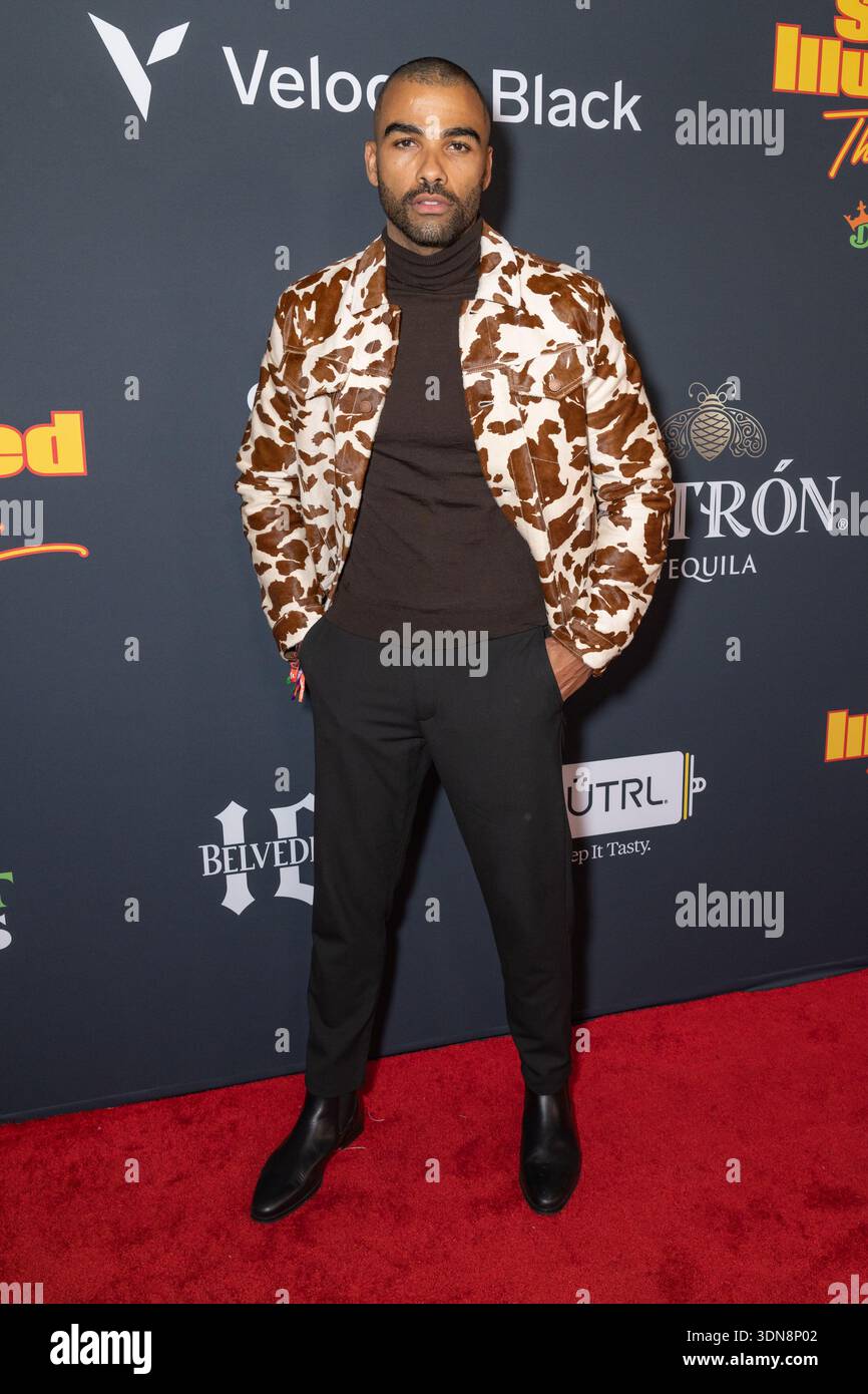 Toby Sandeman Attends The Super Bowl LX Sports Illustrated Party Toby Sandeman Attends The Super Bowl Lx Sports Illustrated Party Presented By Draftkings At The Cow Palace Arena And Event Center In Daly City California On Saturday February 7 2026 Credit Picture Happyimagespacemediapunch 3DN8P02