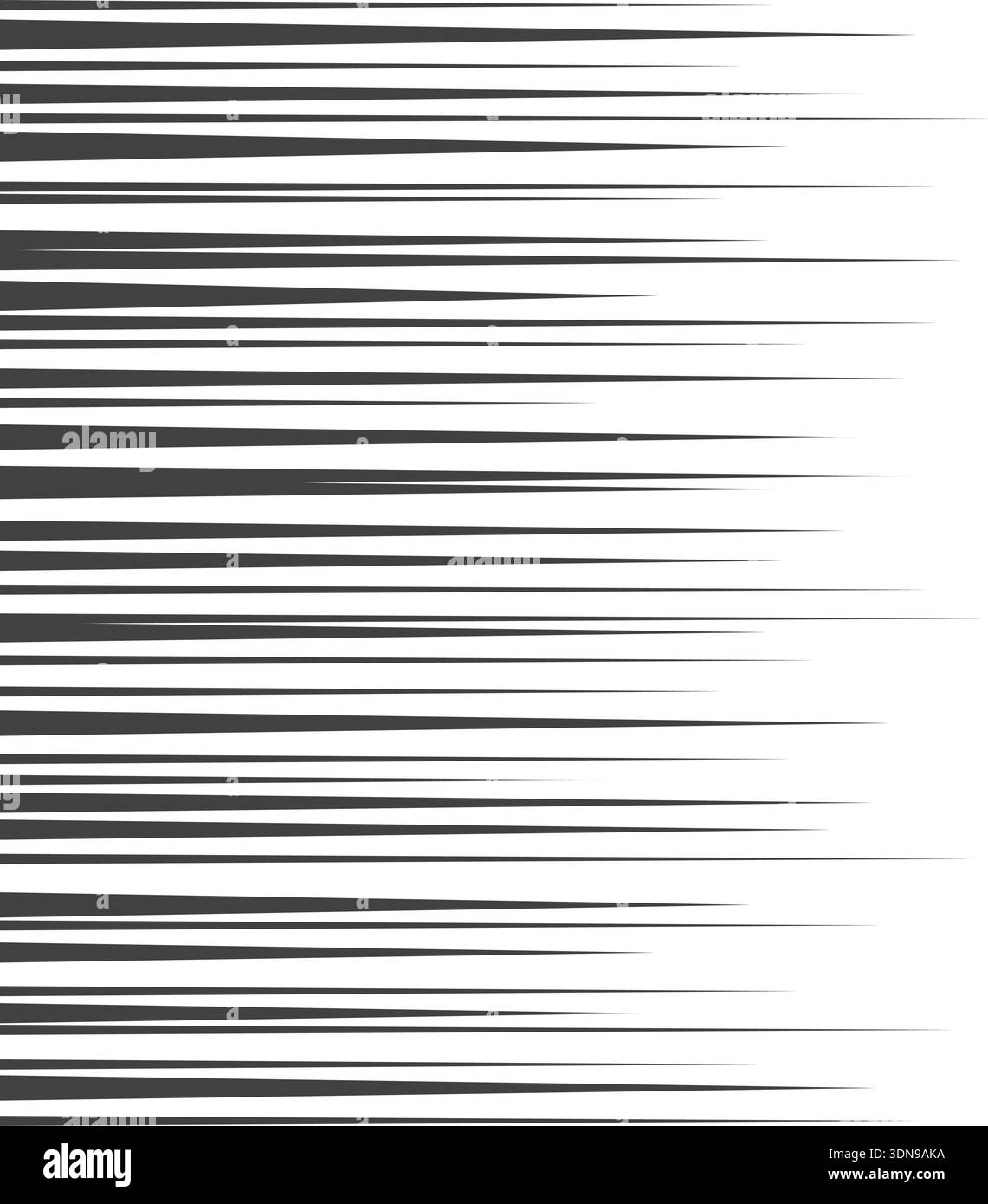 Motion black lines. Fast speed comic effect Stock Vector
