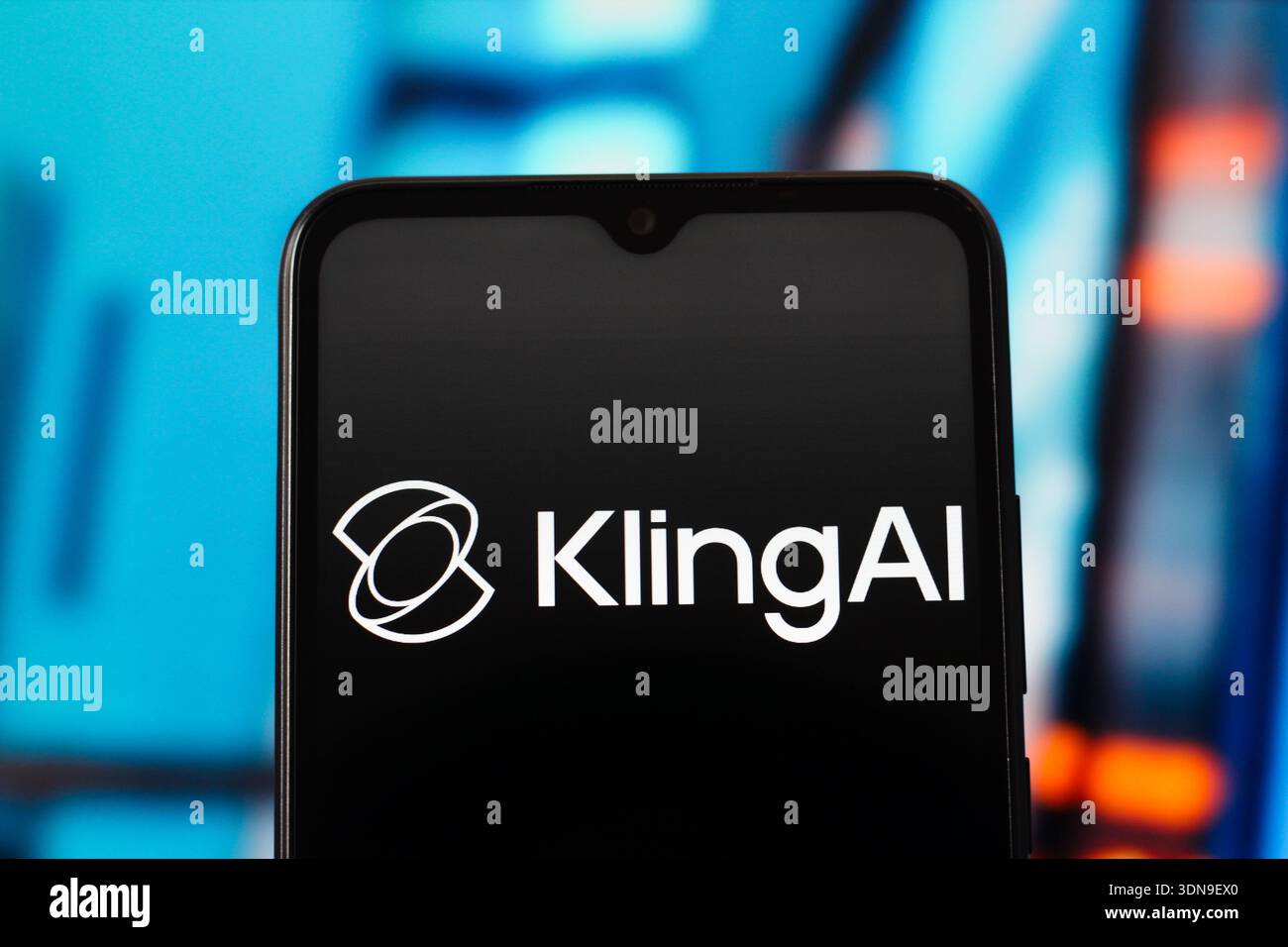 Kling Icon In this photo illustration, the Kling AI logo is seen displayed on a ...