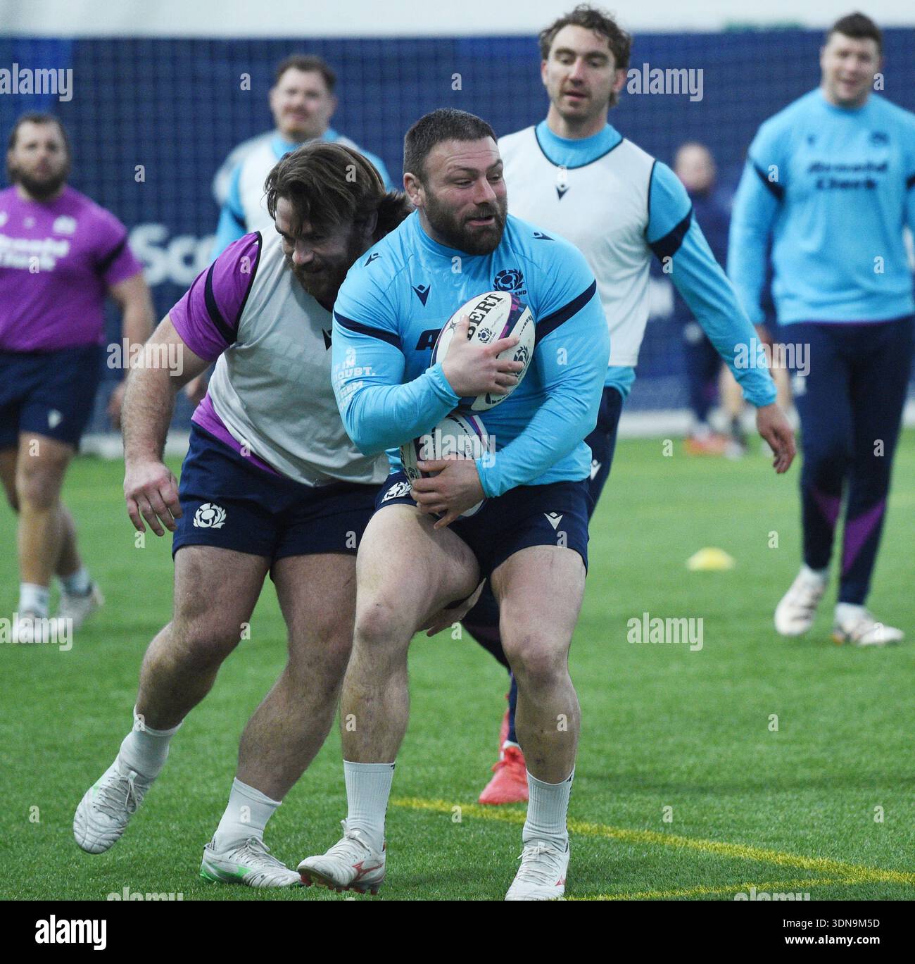 Oriam,Edinburgh.Scotland .UK.9th Feb 26 ScotlandÕs Rugby training ...