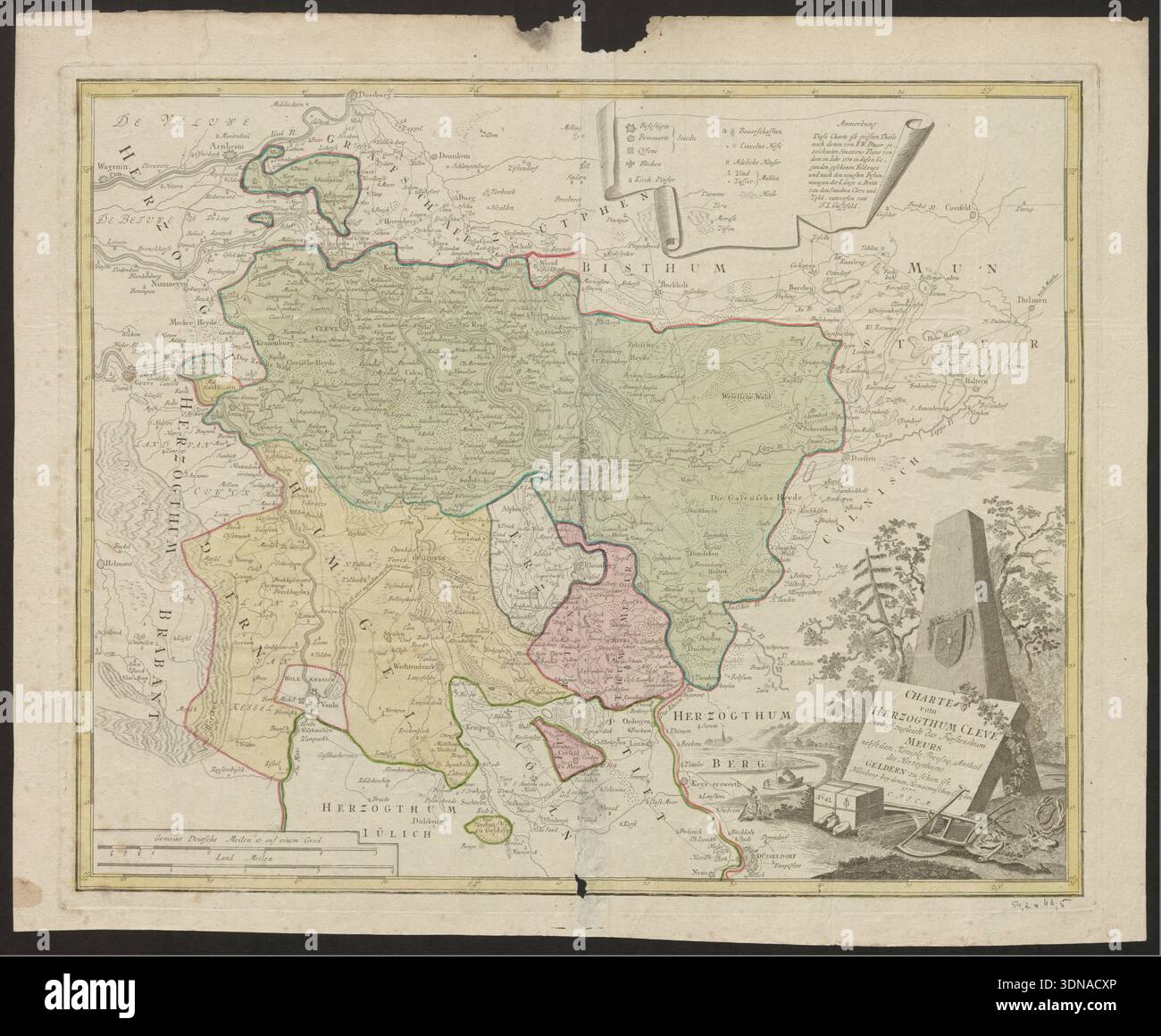 Denmark map and 18th century hi-res stock photography and images - Alamy