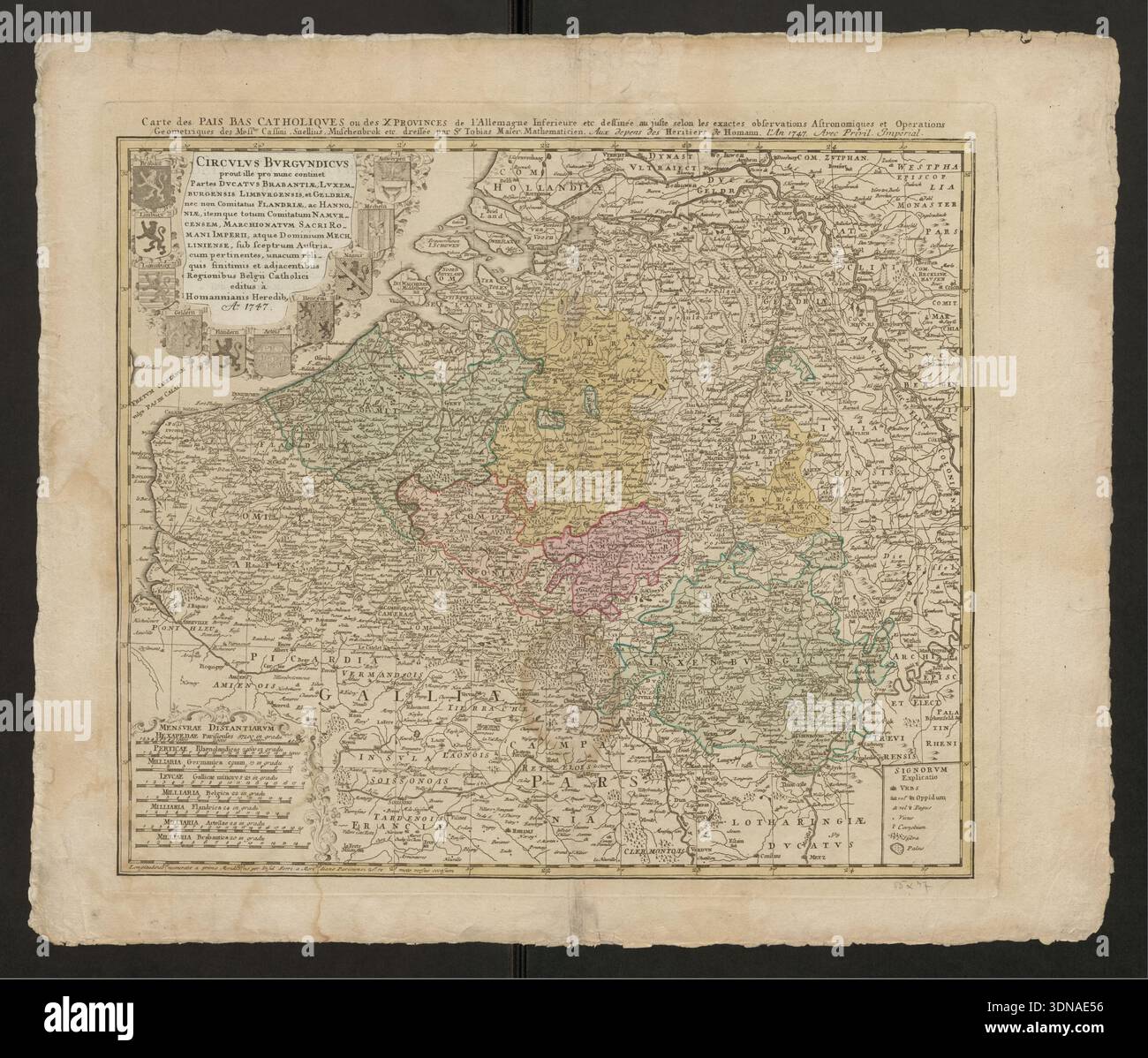 Map of netherlands and belgium hi-res stock photography and images - Alamy