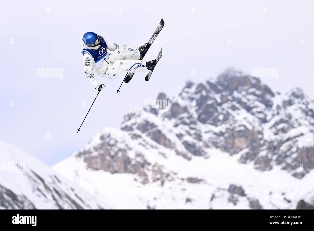 Ailing Eileen Gu of China competes in the Women’s Freeski Slopestyle ...