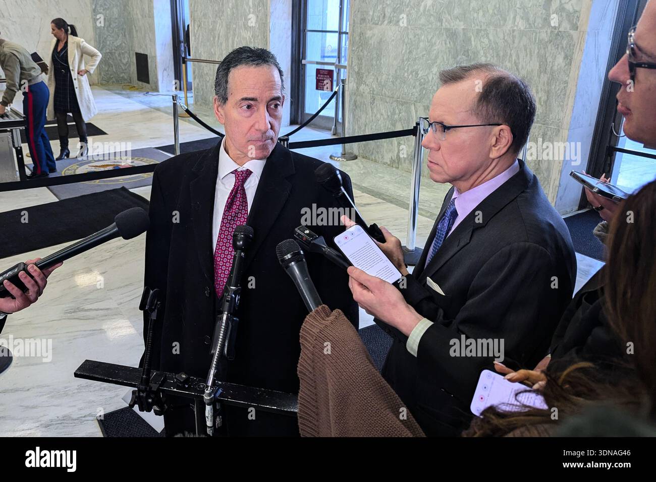 Rep. Jaime Raskin, D Md., speaks to reporters on Capitol Hill after ...