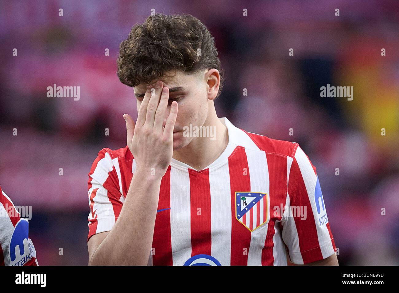 Atletico de Madrid's Julian Alvarez dejected during La Liga match ...