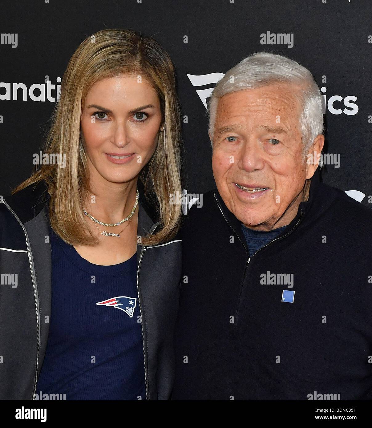 Dana Blumberg Robert Kraft Attend The 2026 Fanatics Super Bowl Party 