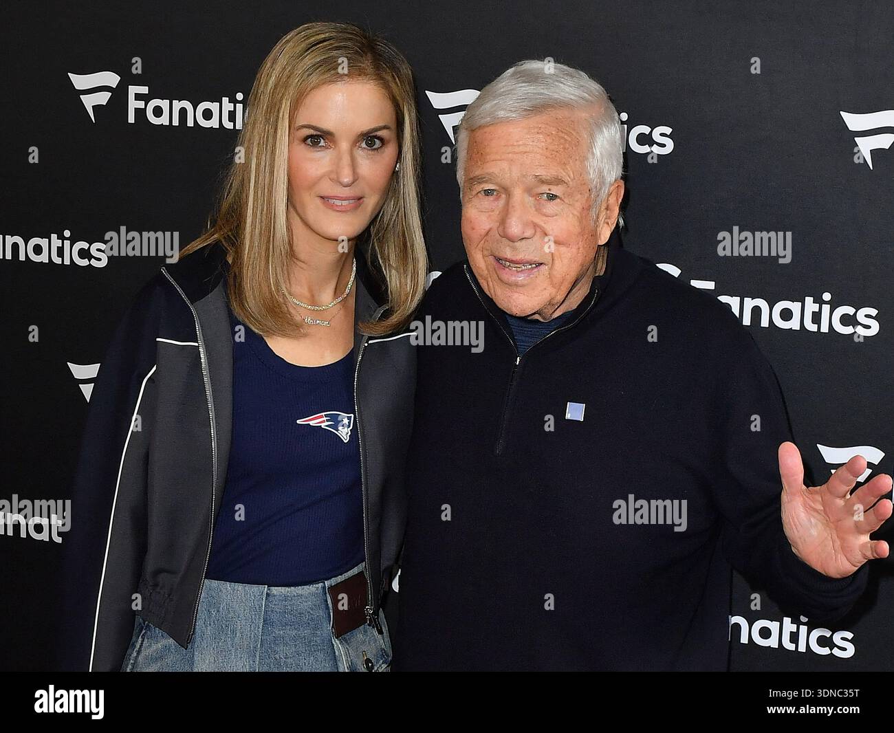 Dana Blumberg Robert Kraft Attend The 2026 Fanatics Super Bowl Party 