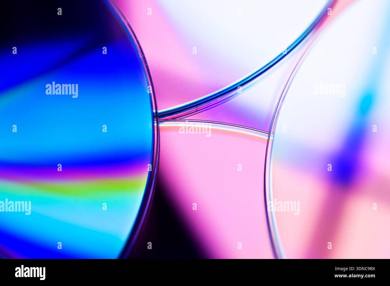 Blueray CD discs Stock Photo