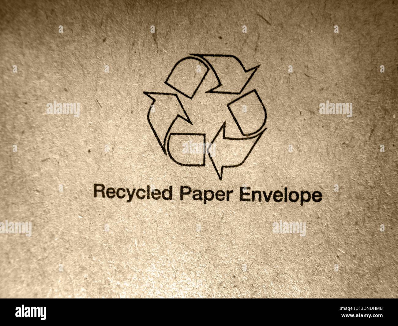 Recycled paper Stock Photo