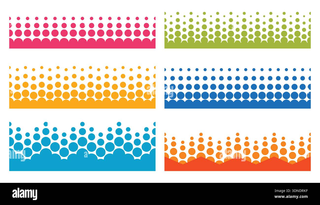 Banners geometric patterns dots hi-res stock photography and images - Alamy