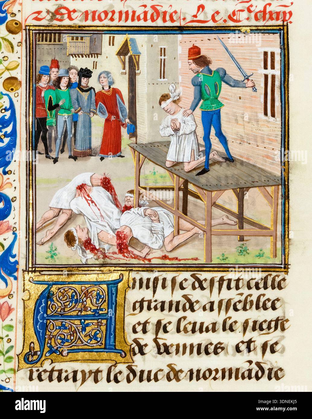 Execution france history historical hi-res stock photography and