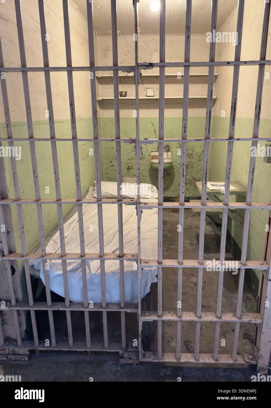 Inside Alcatraz Prison Cells