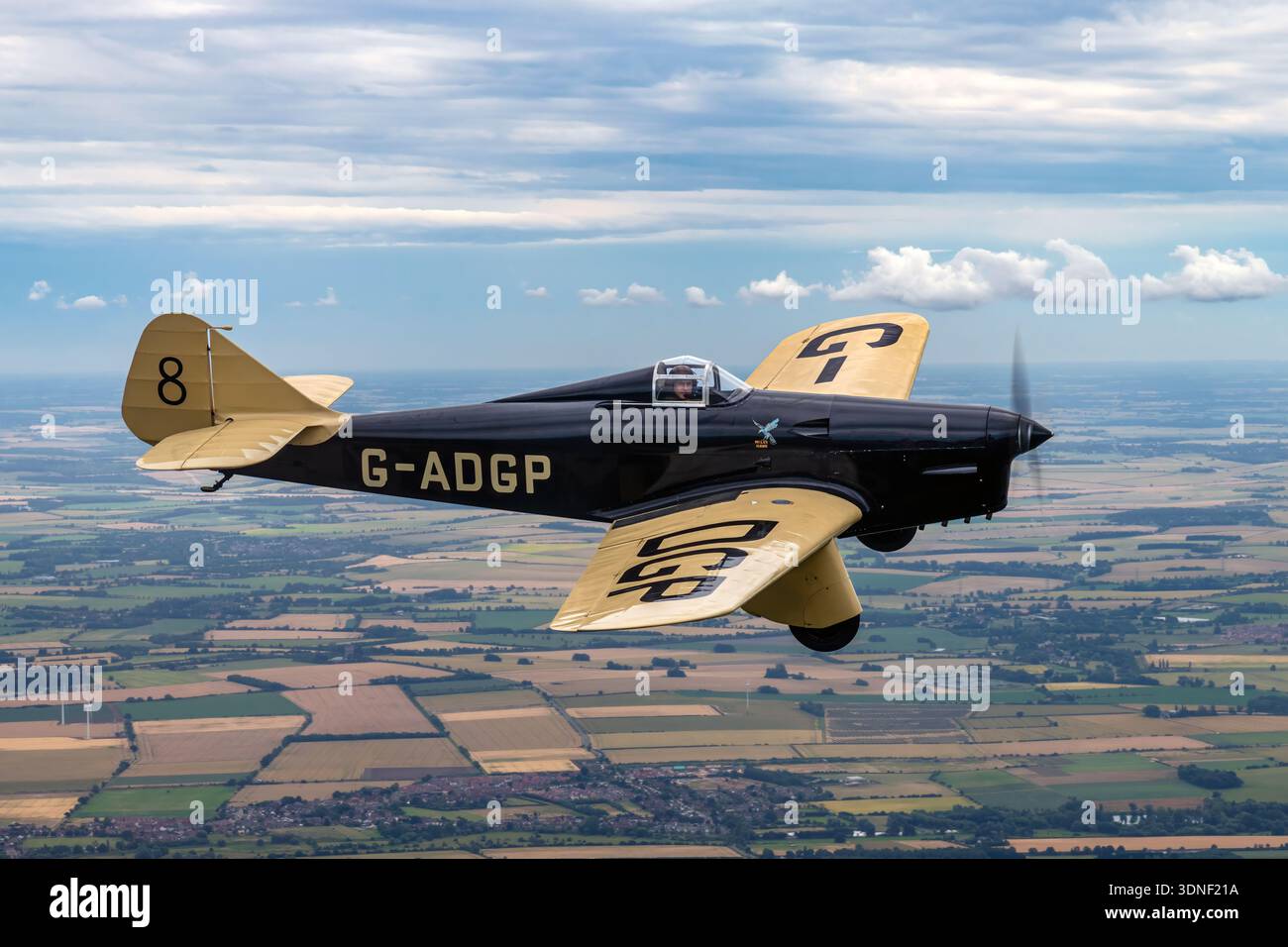 The Miles M.2L Hawk Speed Six, G-ADGP, serial 160, other marks 8, shown ...