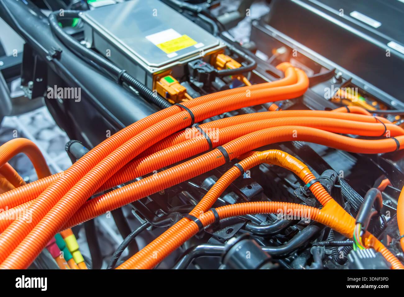 Electrical truck car engine control unit of the car Stock Photo - Alamy