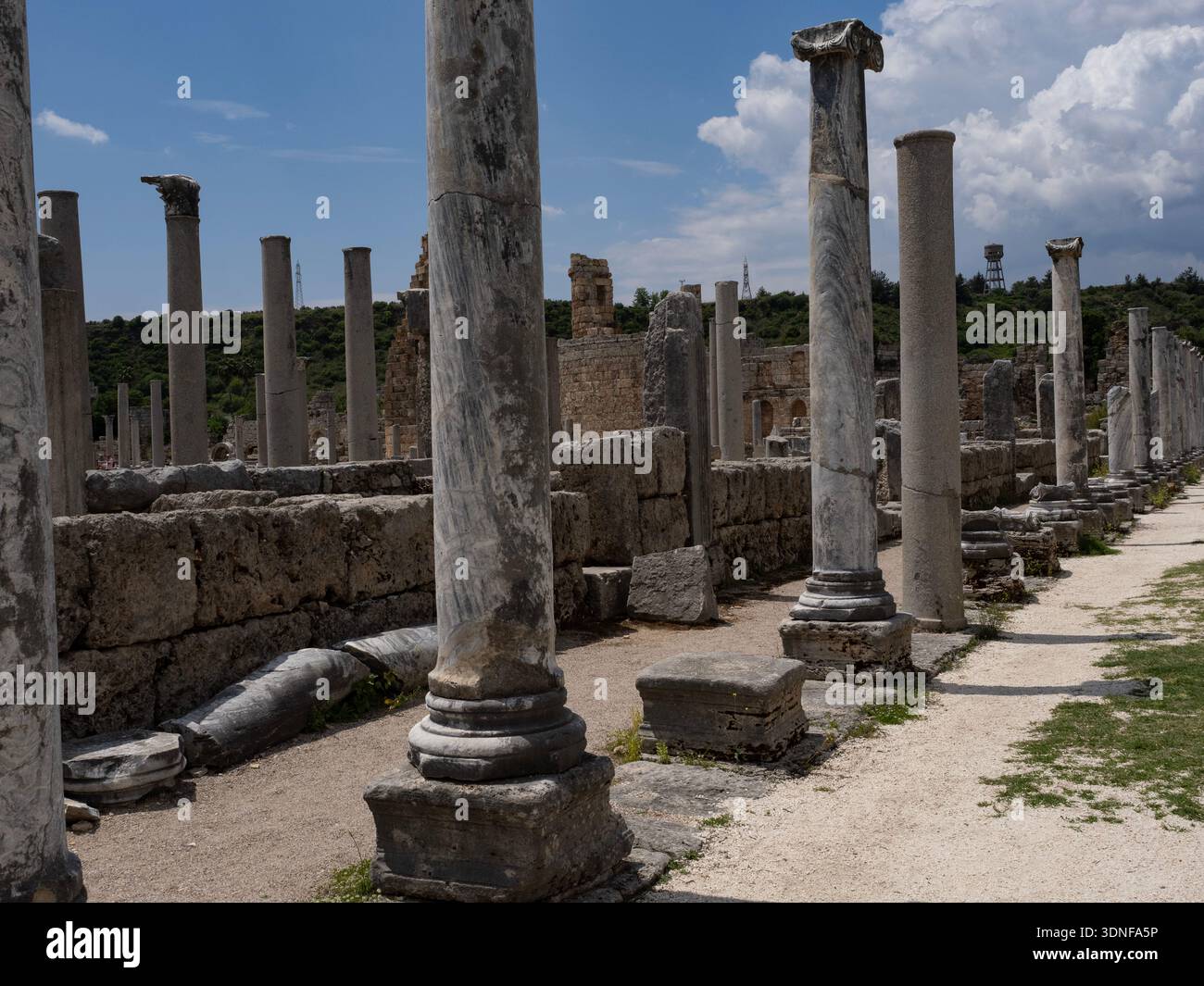Perge Antik Kenti, Antalya Province, Turkey Stock Photo - Alamy
