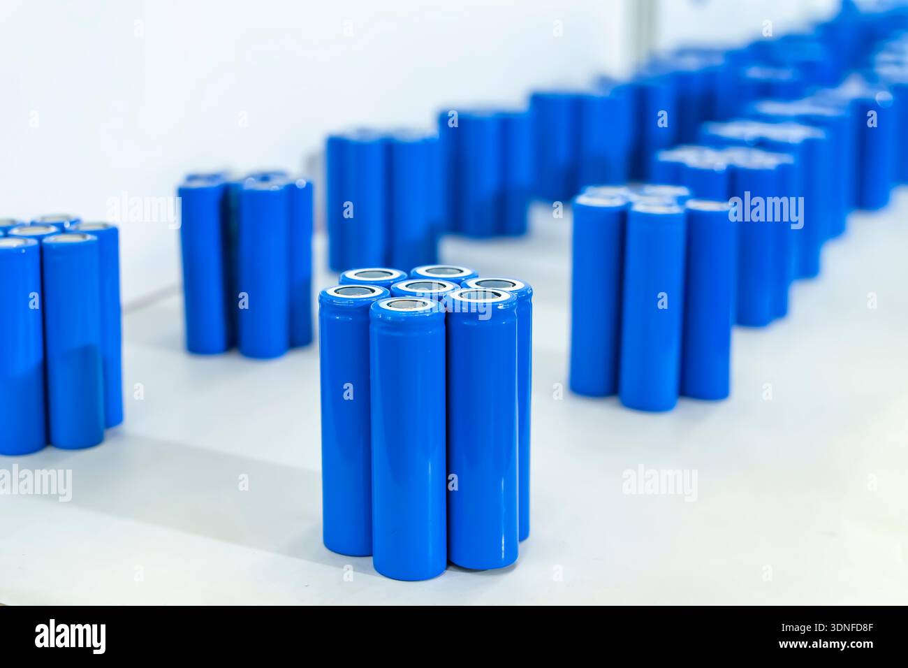 lithium battery Battery pack isolated on white Stock Photo