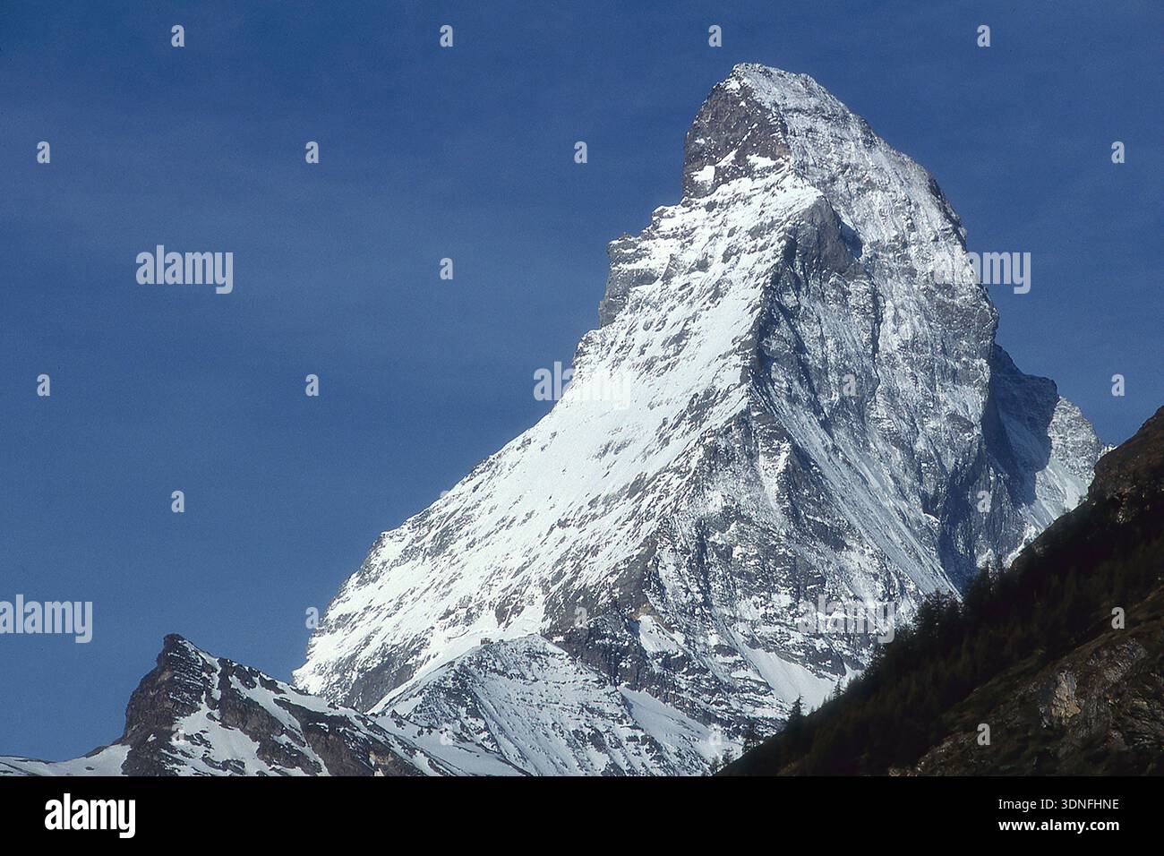 MATTERHORN MOUNTAIN IN THE SWISS ALPS Stock Photo - Alamy