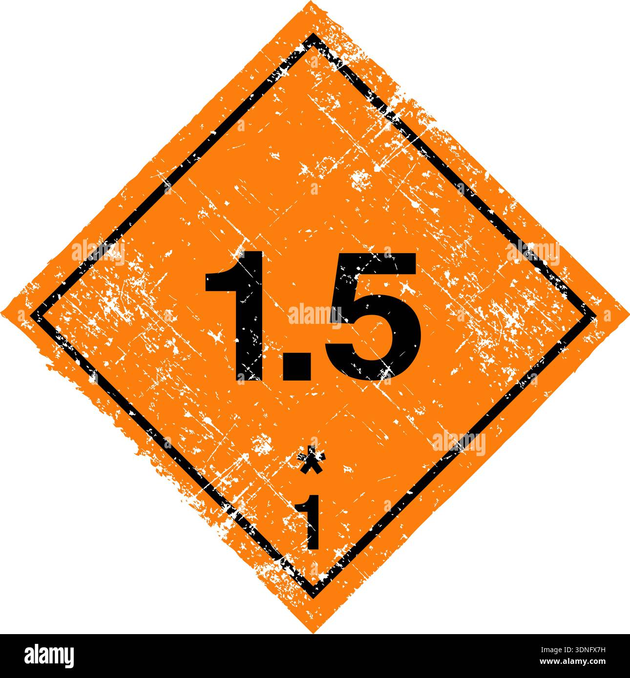 Dangerous goods label Stock Vector Images - Alamy