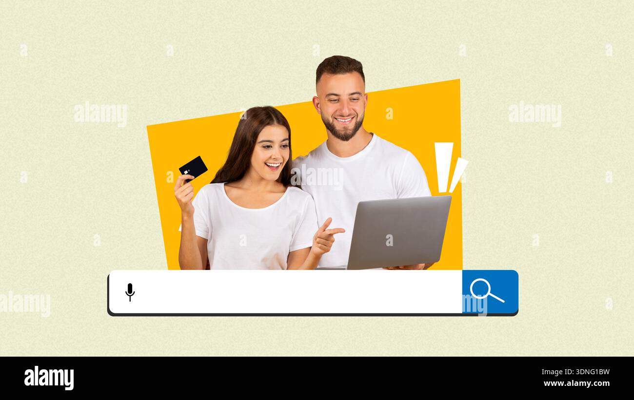 A Couple is Sitting Together at a Table Stock Photo