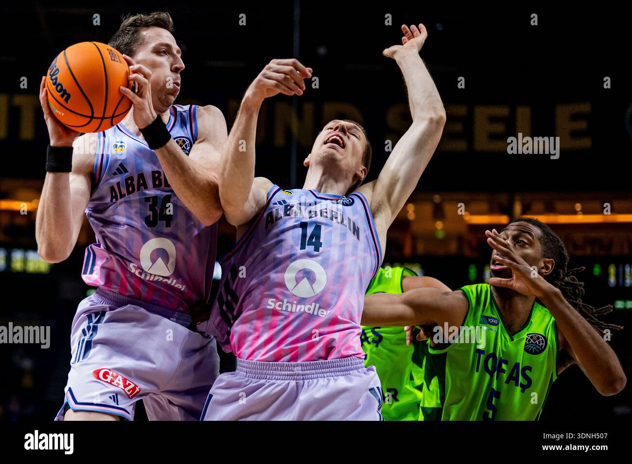 10 February 2026, Berlin: Basketball: Champions League, Alba Berlin ...