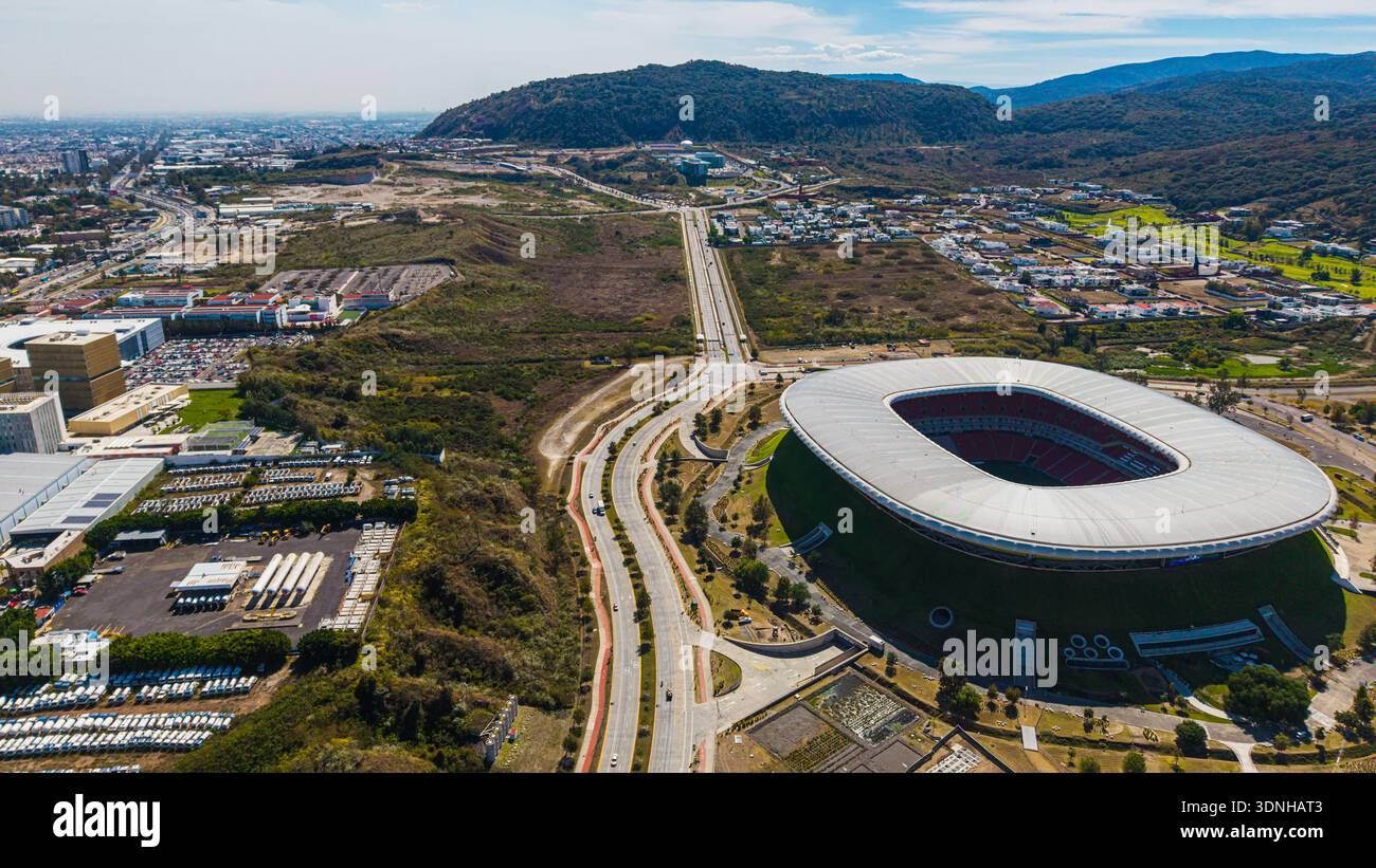 Chivas Located GUADALAJARA, MEXICO - JANUARY 30: Akron Stadium, a venue for the 2026 ...