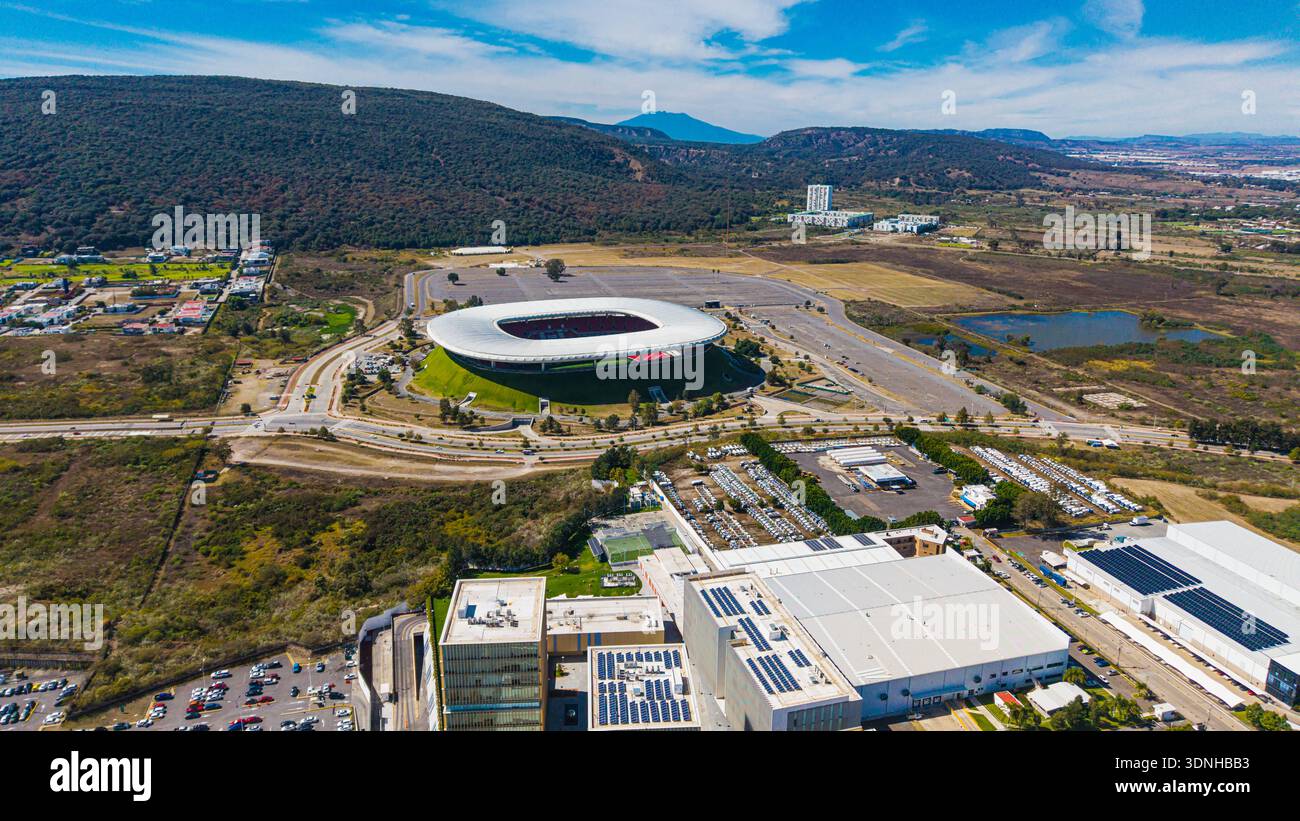 Chivas Located GUADALAJARA, MEXICO - JANUARY 30: Akron Stadium, a venue for the 2026 ...