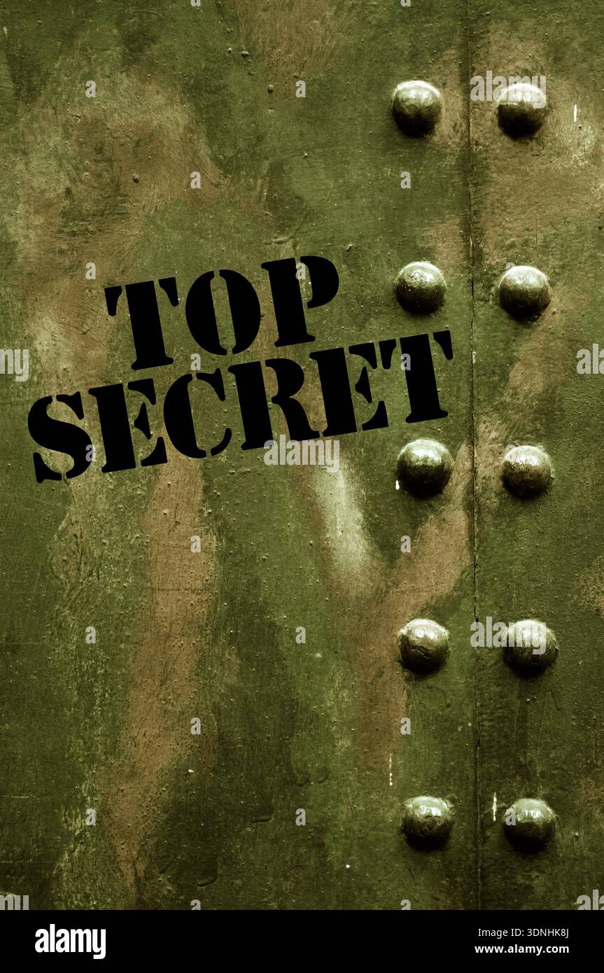 Mod Top Secret Top secret label hi-res stock photography and images - Alamy