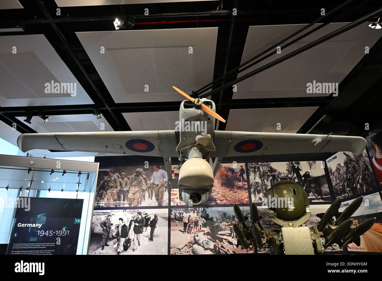 Phoenix unmanned aerial vehicle 1986 - National Army Museum - London concept surveillance Stock Photo