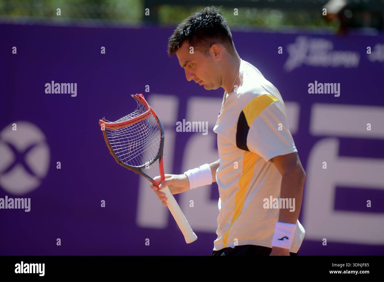 Buenos Aires (Feb 10th 2026). Tomás Barrios (Chile). Argentina Open 2026. Credit: Mariano Garcia/Alamy Live News Stock Photo