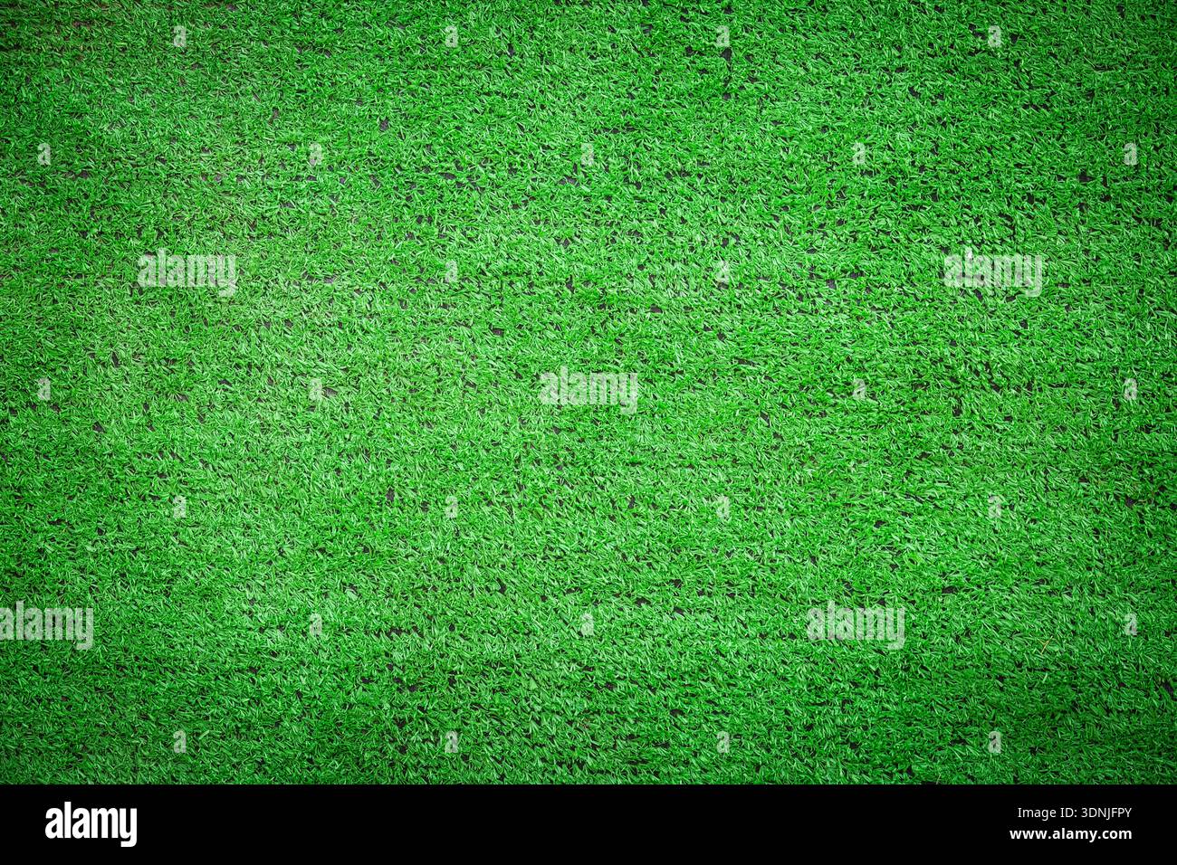 fresh artificial grass background or texture Stock Photo