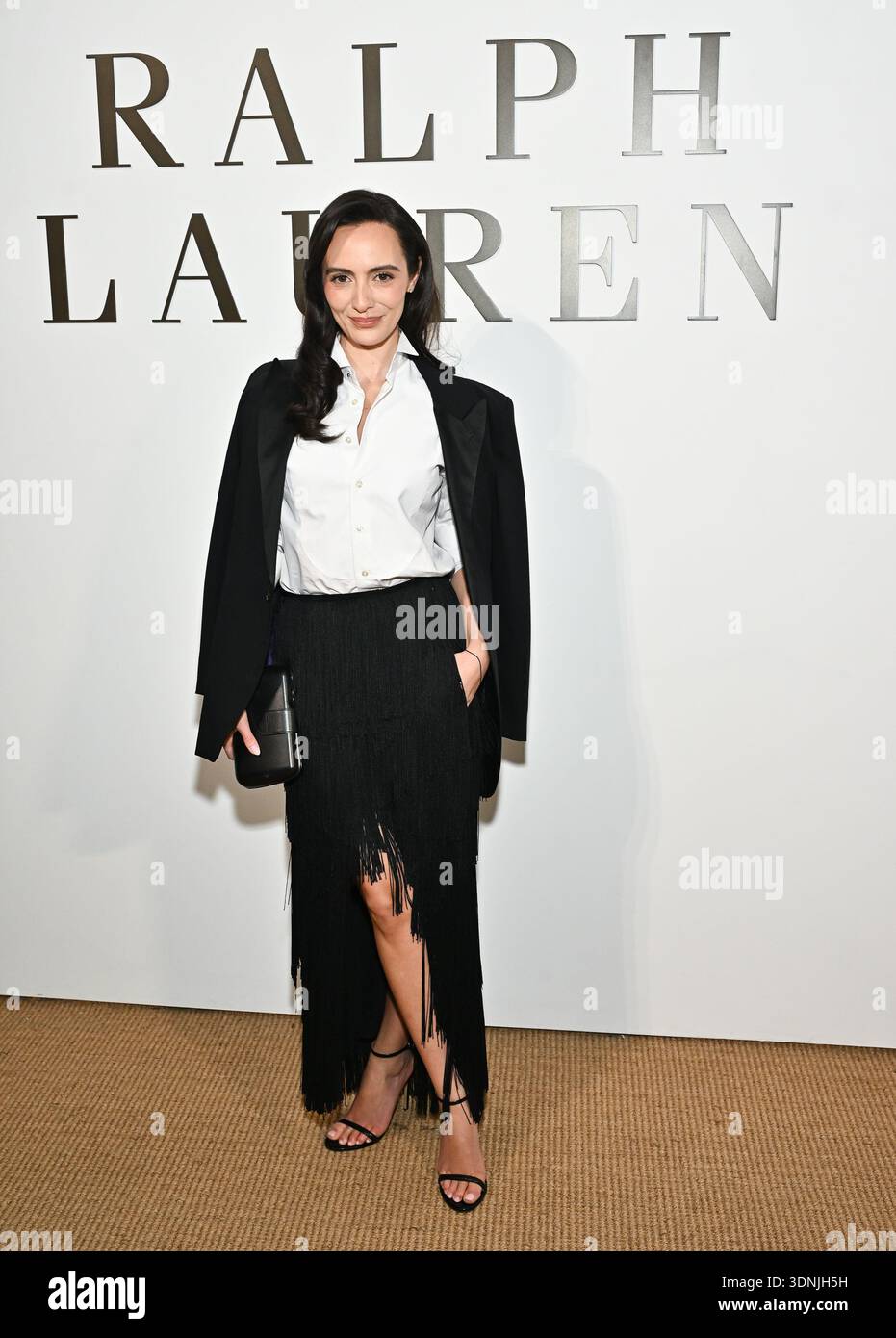Liv Ralph Liv Perez attends the Ralph Lauren Fall/Winter 2026 fashion show as ...