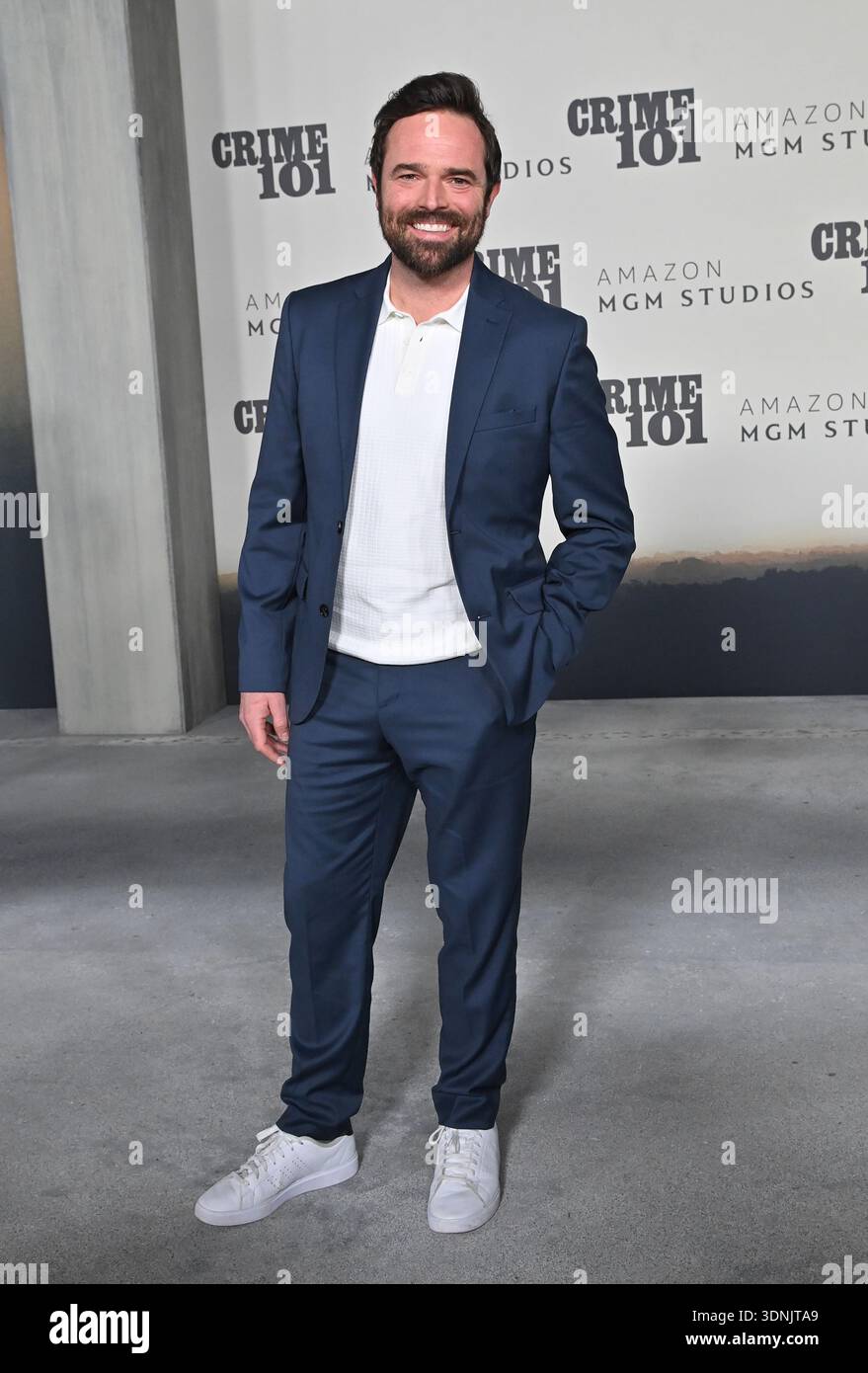 Los Angeles USA 10th Feb 2026 Patrick Mulvey Arriving To Amazon MGM Los Angeles Usa 10th Feb 2026 Patrick Mulvey Arriving To Amazon Mgm Studios Crime 101 World Premiere Held At The United Theater On Broadway On February 10 2026 In Los Angeles Ca Tammie Arroyoaff Usacom Credit Affalamy Live News 3DNJTA9 