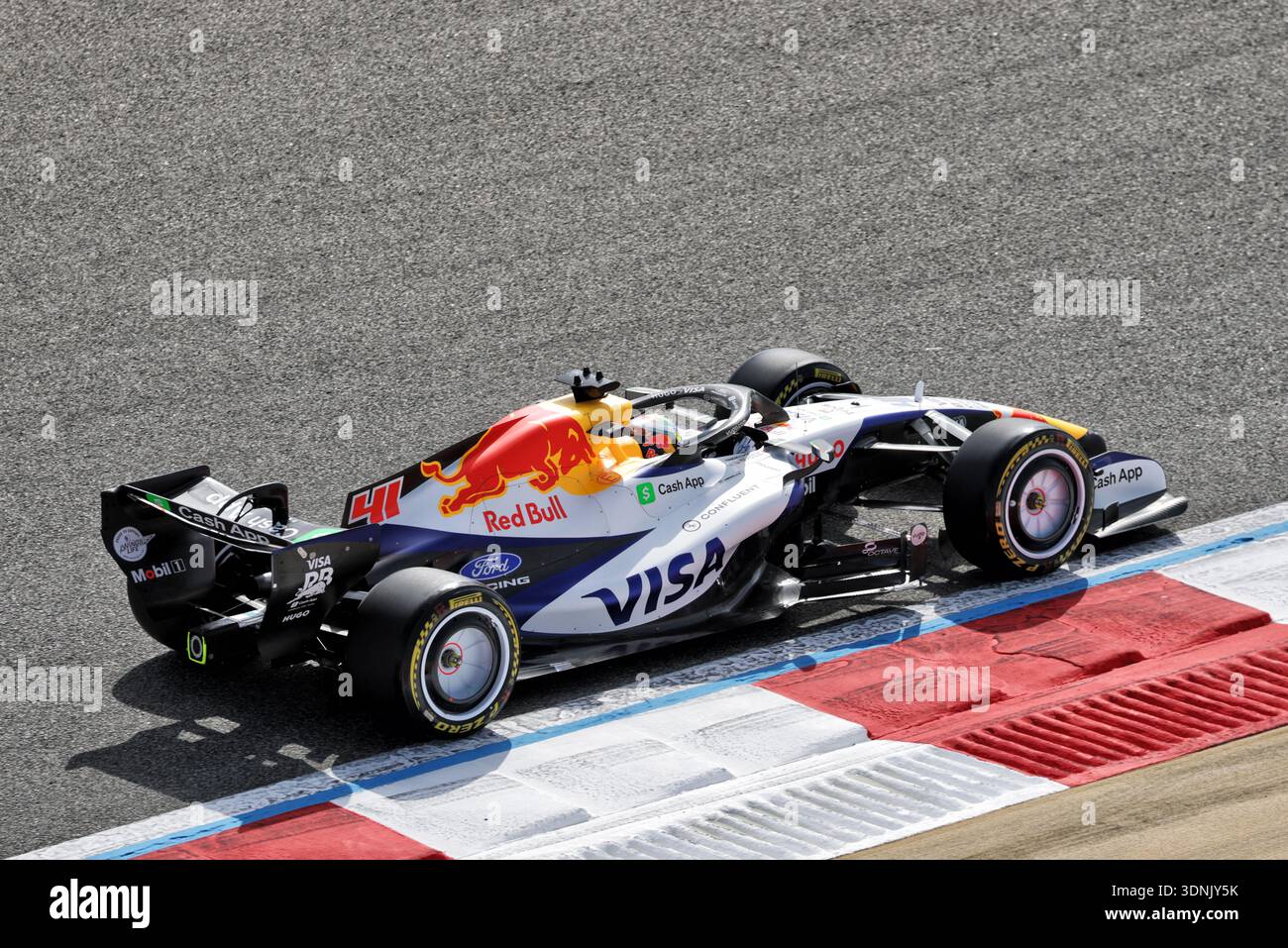Vcarb Bahrain Testing Arvid Lindblad (GBR) Racing Bulls Formula One Team VCARB 03. 11.02.2026 ...