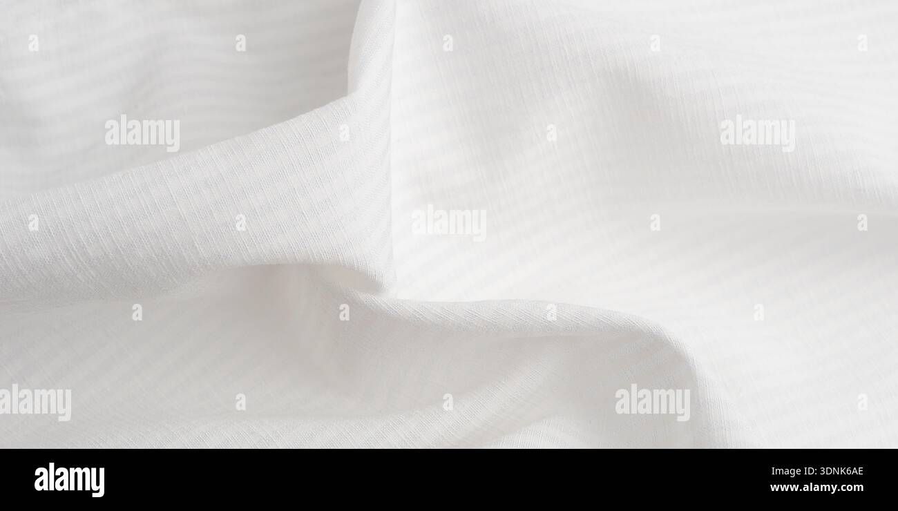 White cotton texture Stock Photo