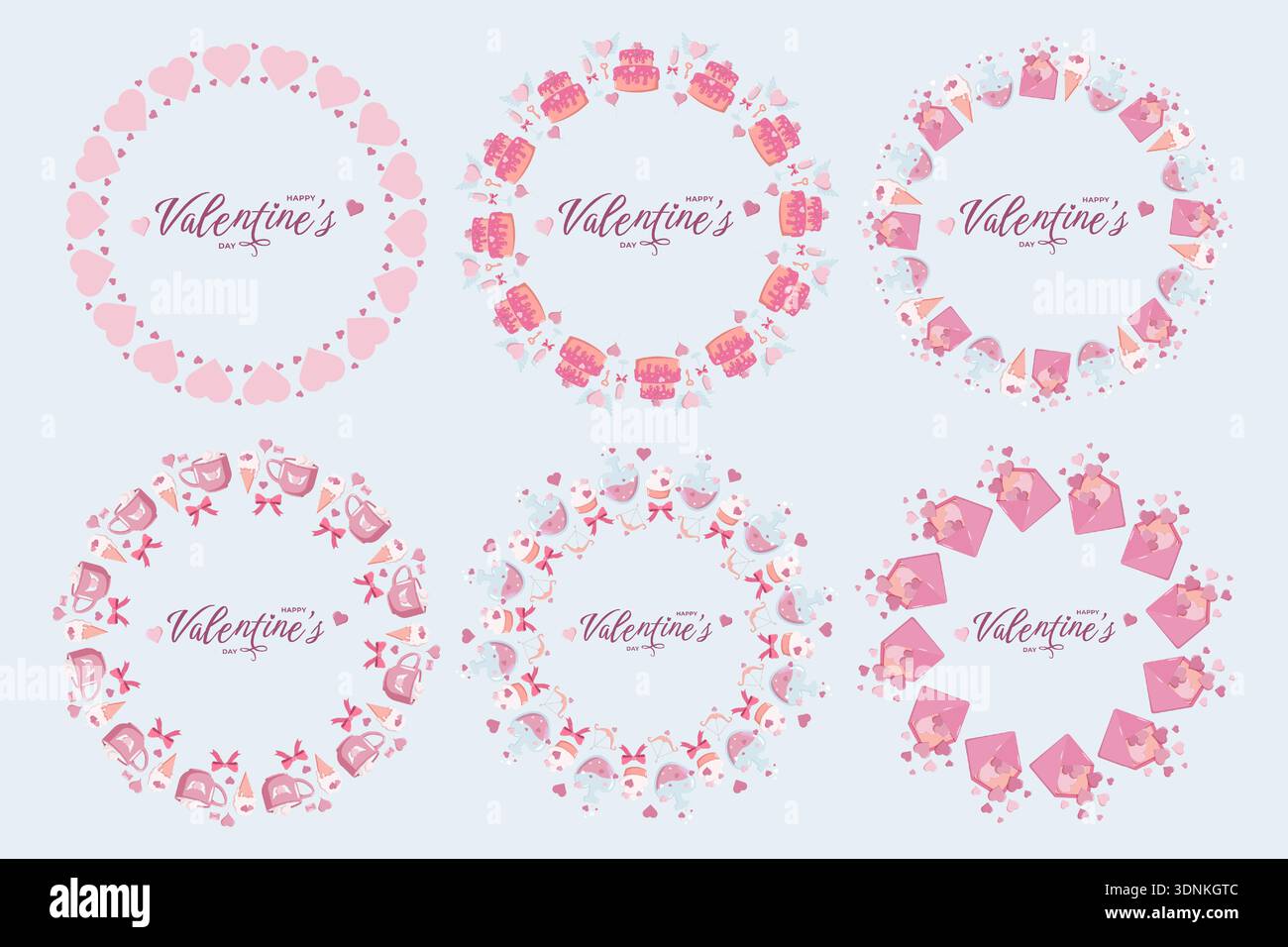 Valentine motif Stock Vector Images - Alamy