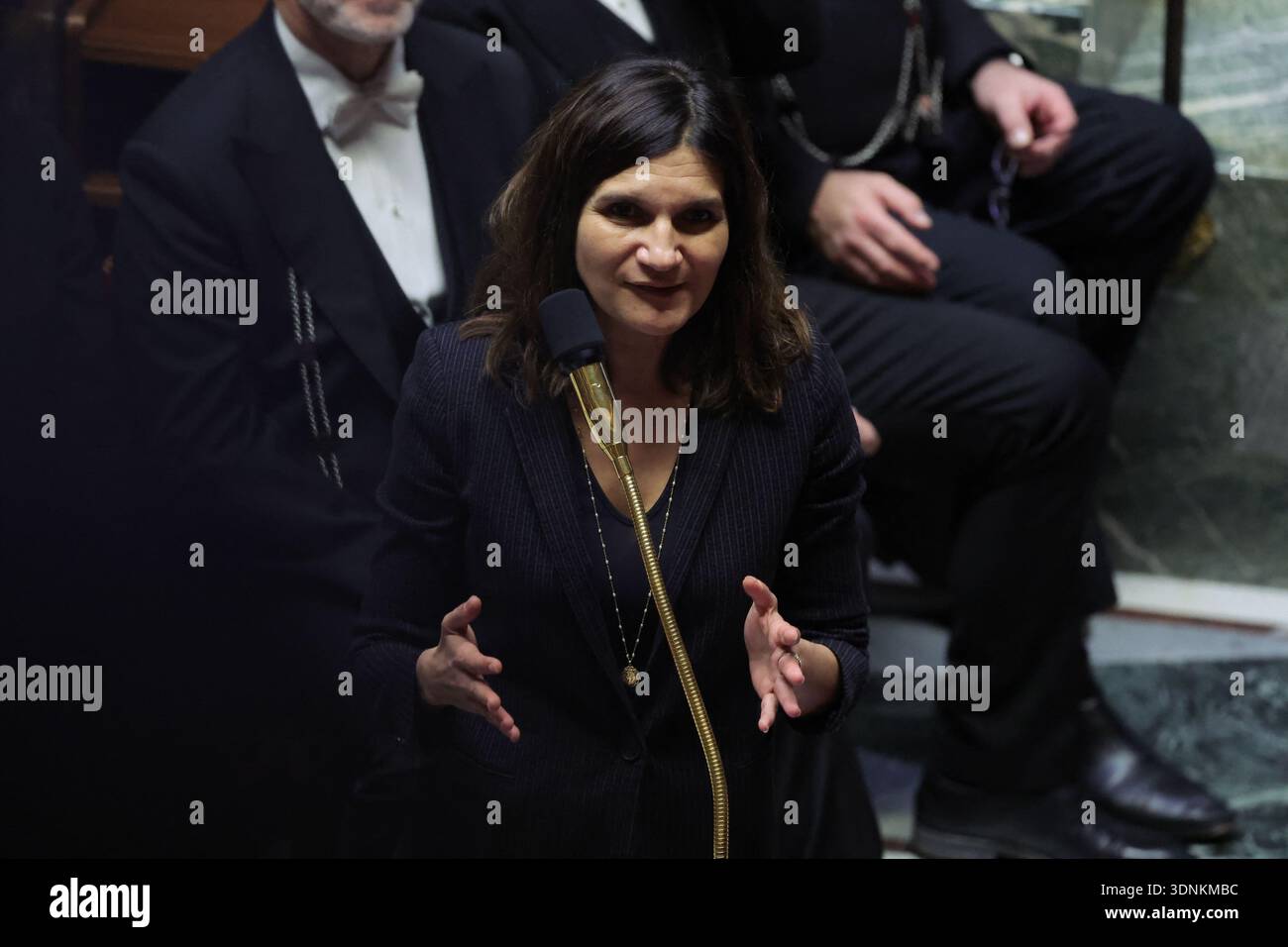 Alice Ruffo French Deputy Minister of the Armed Forces and Veterans Alice Rufo seen ...