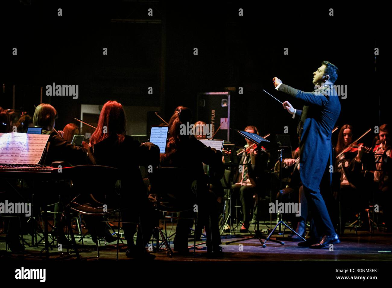 The show “Harry's Magic Symphony” by Lords of the Sound on stage of ...