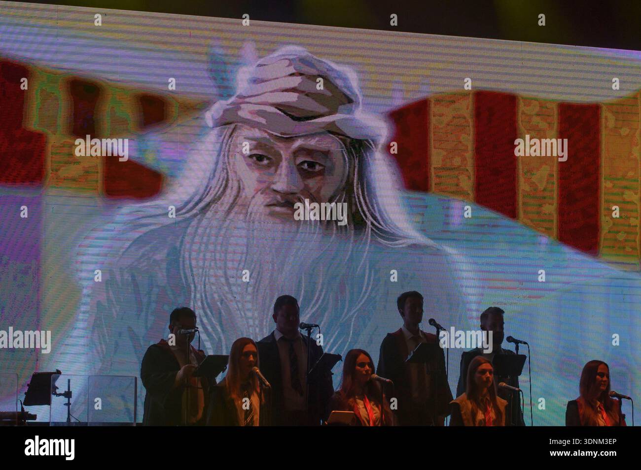 The show “Harry's Magic Symphony” by Lords of the Sound on stage of ...